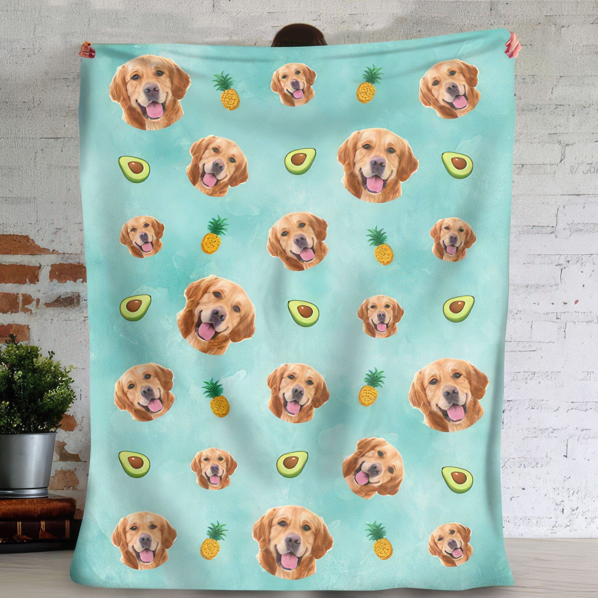 Custom Photo and Accessories Dog Cat Blanket TA29 891605