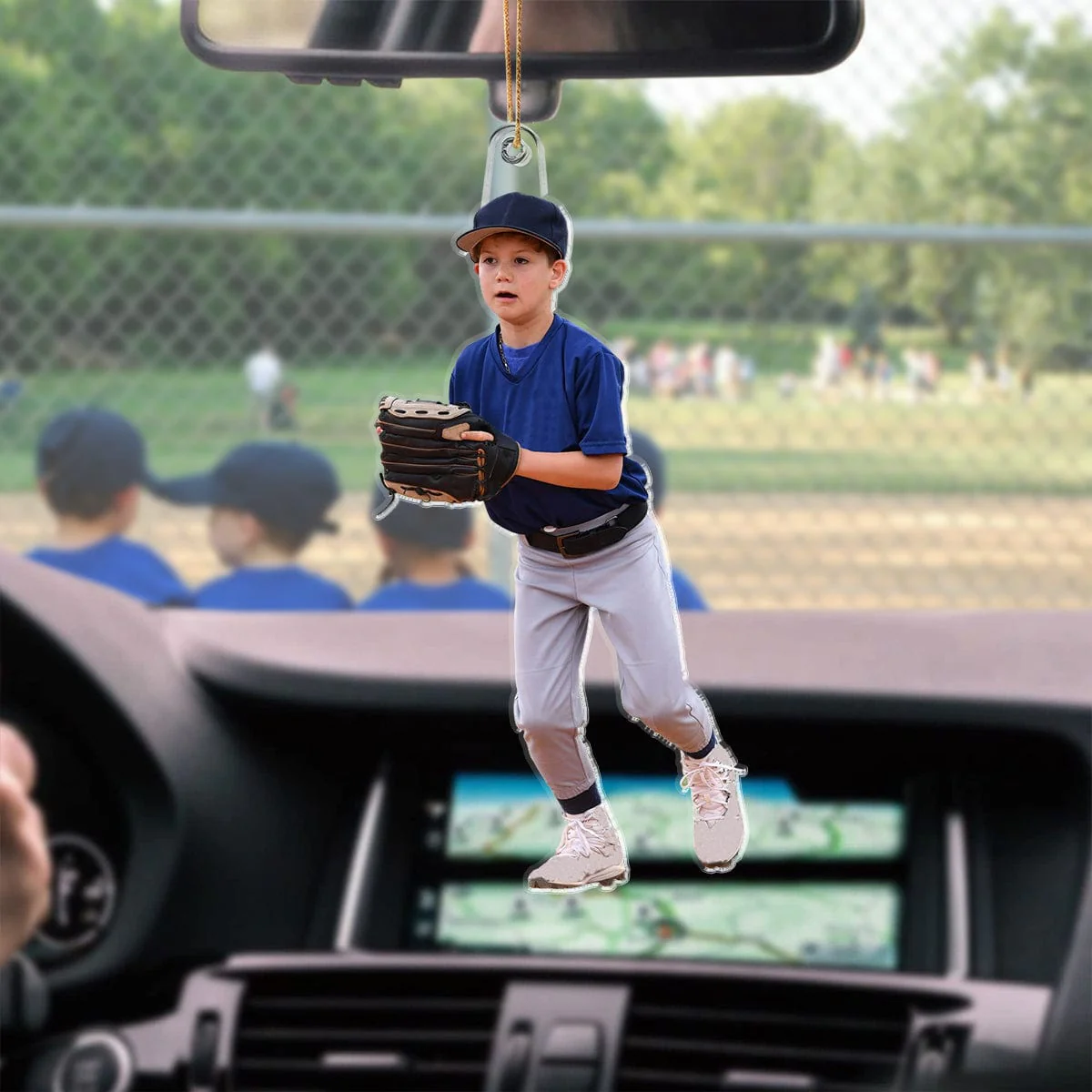 Custom Photo Baseball Lovers Acrylic Ornament TA29 889744 - Image 3