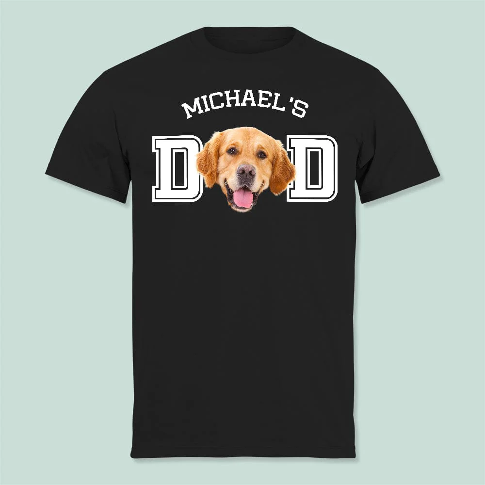 Custom Photo Dog Cat Dad Shirt N369 888891 - Image 3