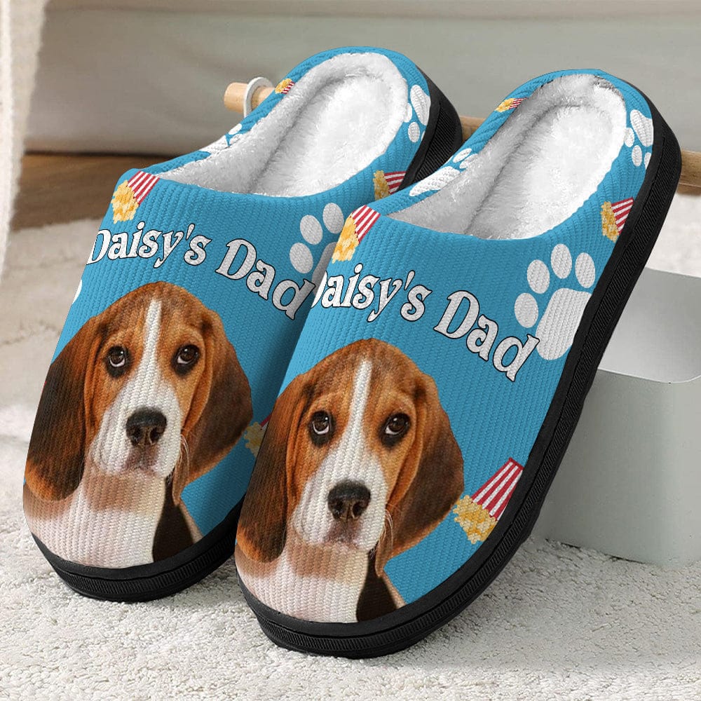 Custom Photo Dog Cat Plush Slippers 888683 TA29 HN590 - Image 2