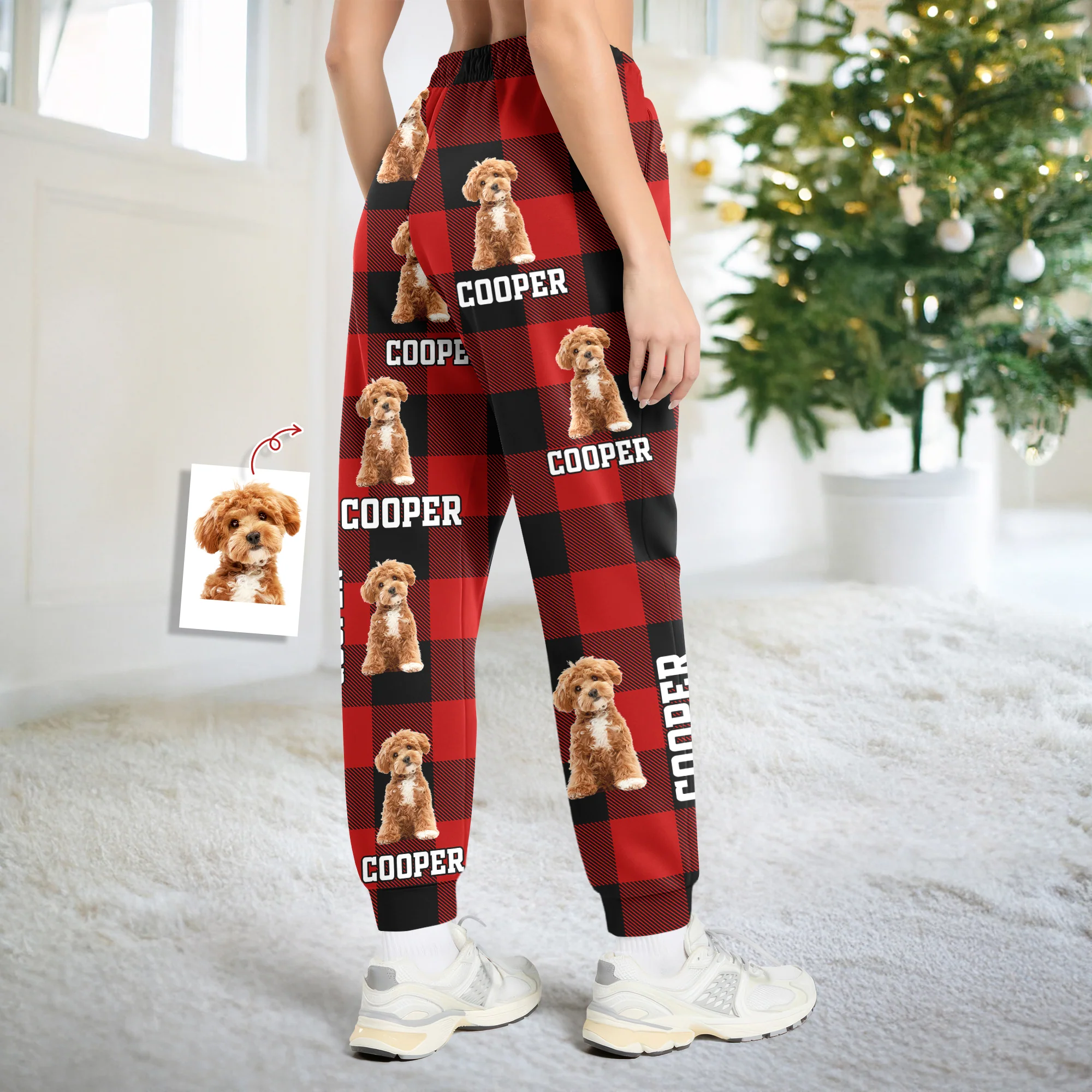 Custom Photo Dog Cat Sweatpants Christmas Gift For Dog Cat Lovers HA75 898346 - Image 11