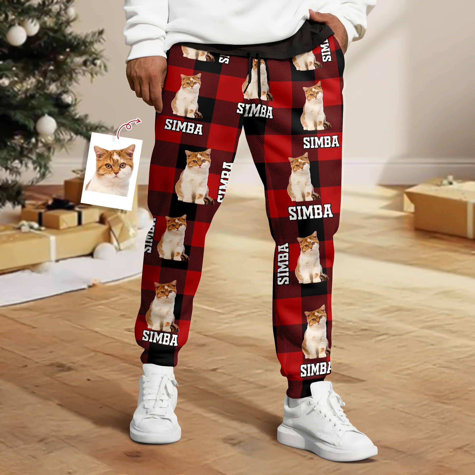 Custom Photo Dog Cat Sweatpants Christmas Gift For Dog Cat Lovers HA75 898346 - Image 17