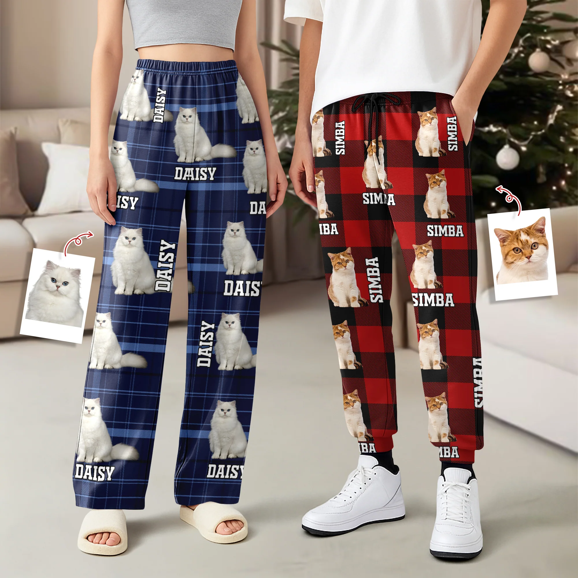 Custom Photo Dog Cat Sweatpants Christmas Gift For Dog Cat Lovers HA75 898346 - Image 19