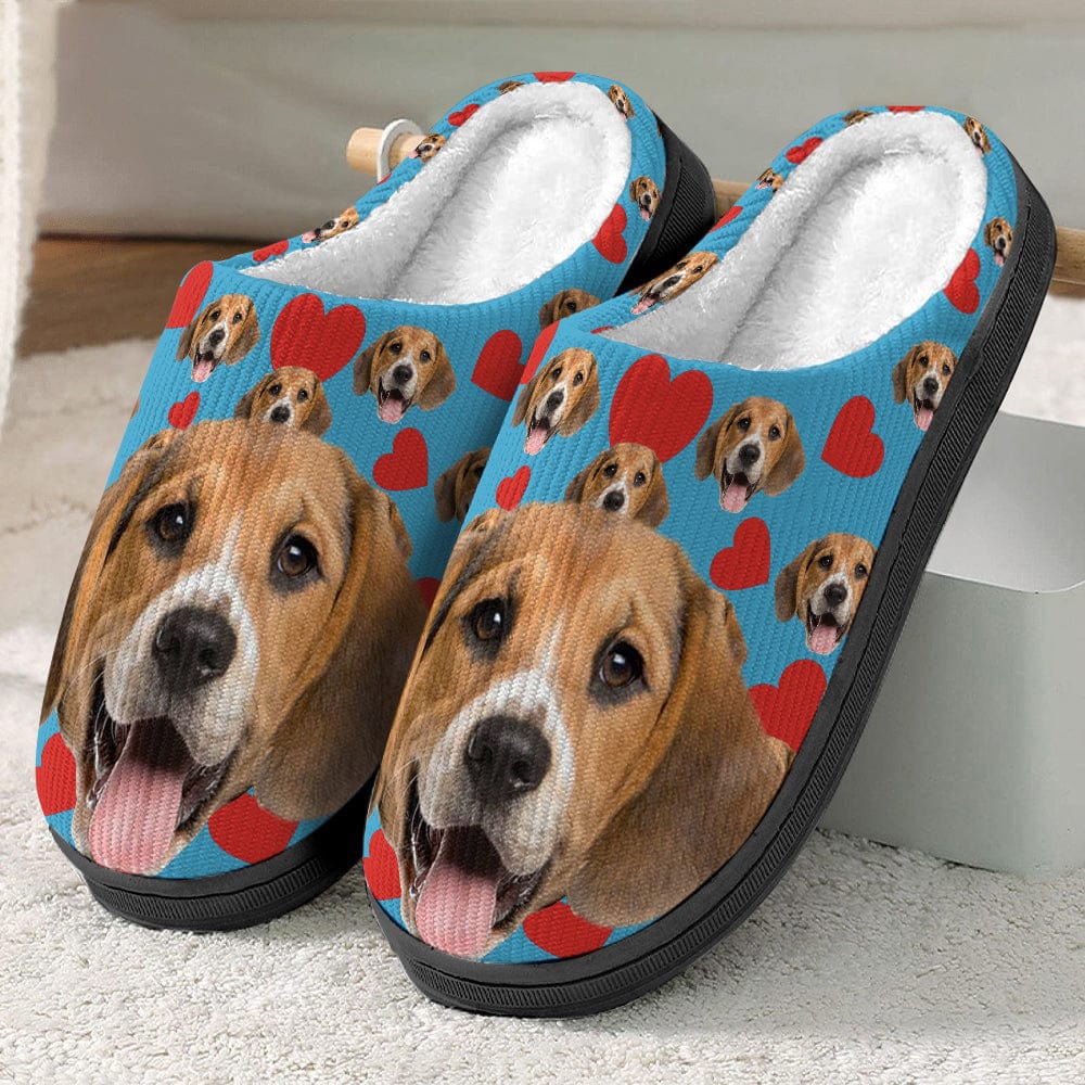 Custom Photo Dog Cat With Accessories Slipper TA29 888783