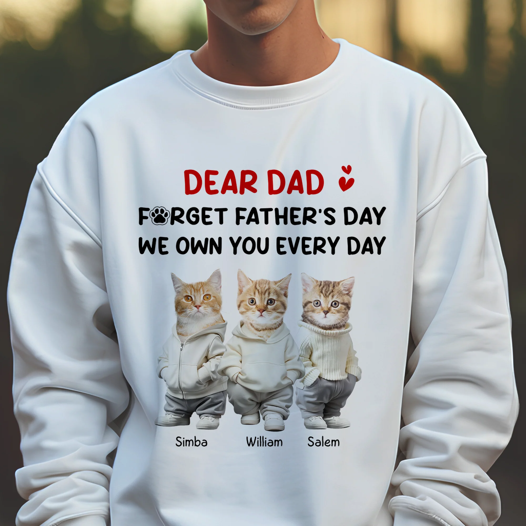 Custom Photo Forget Mother's Day We Own You Everyday Personalized Bright Shirt Funny Gift For Dog Lovers Cat Lovers CH07 895270 - Image 5