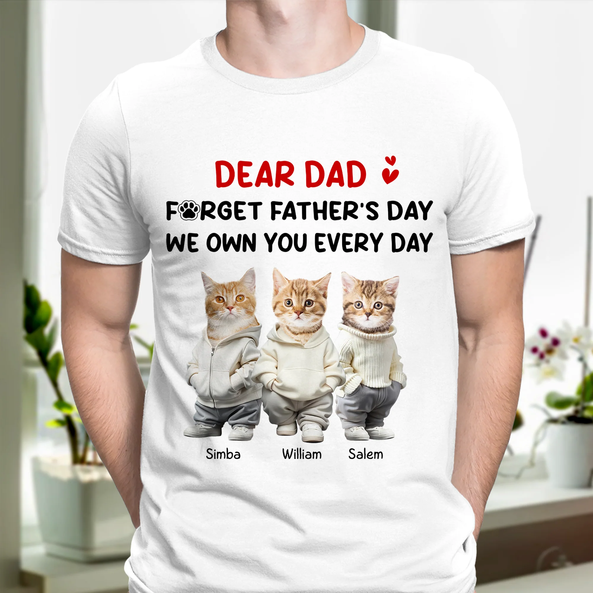 Custom Photo Forget Mother's Day We Own You Everyday Personalized Bright Shirt Funny Gift For Dog Lovers Cat Lovers CH07 895270 - Image 6