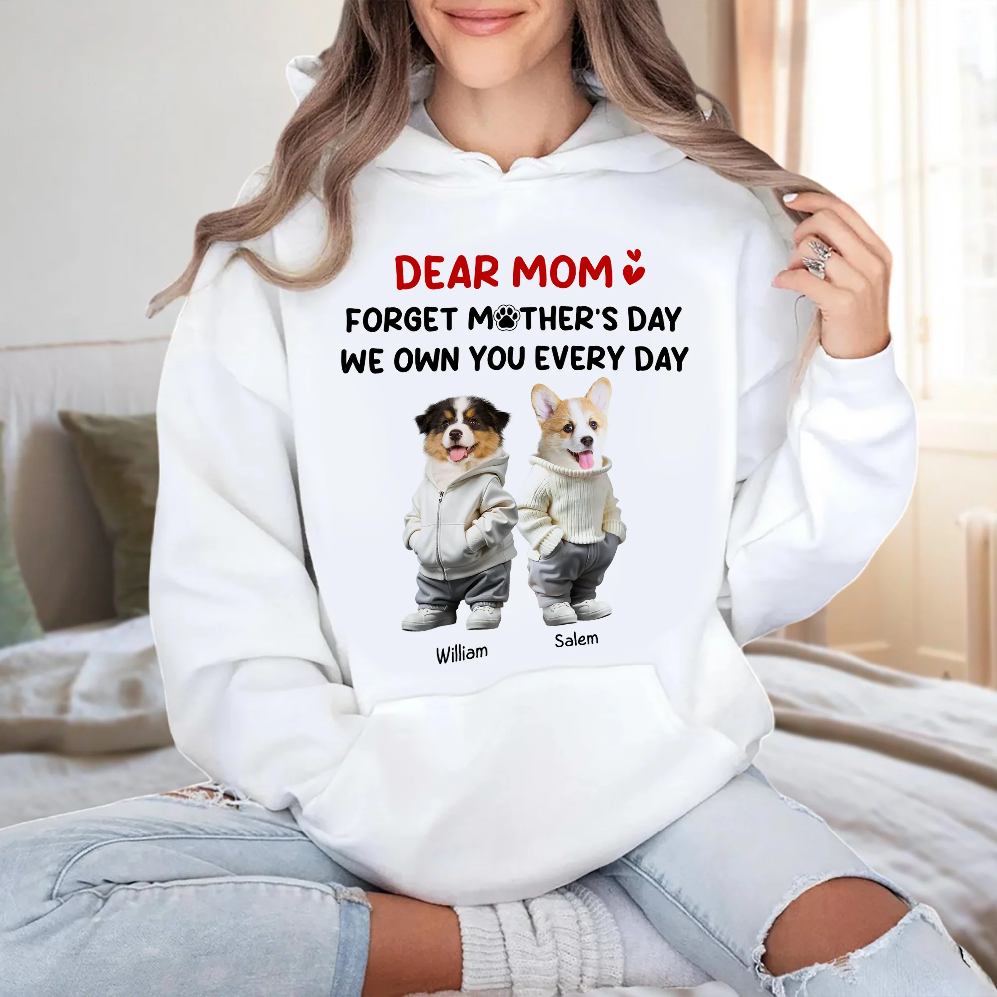 Custom Photo Forget Mother's Day We Own You Everyday Personalized Bright Shirt Funny Gift For Dog Lovers Cat Lovers CH07 895270 - Image 7
