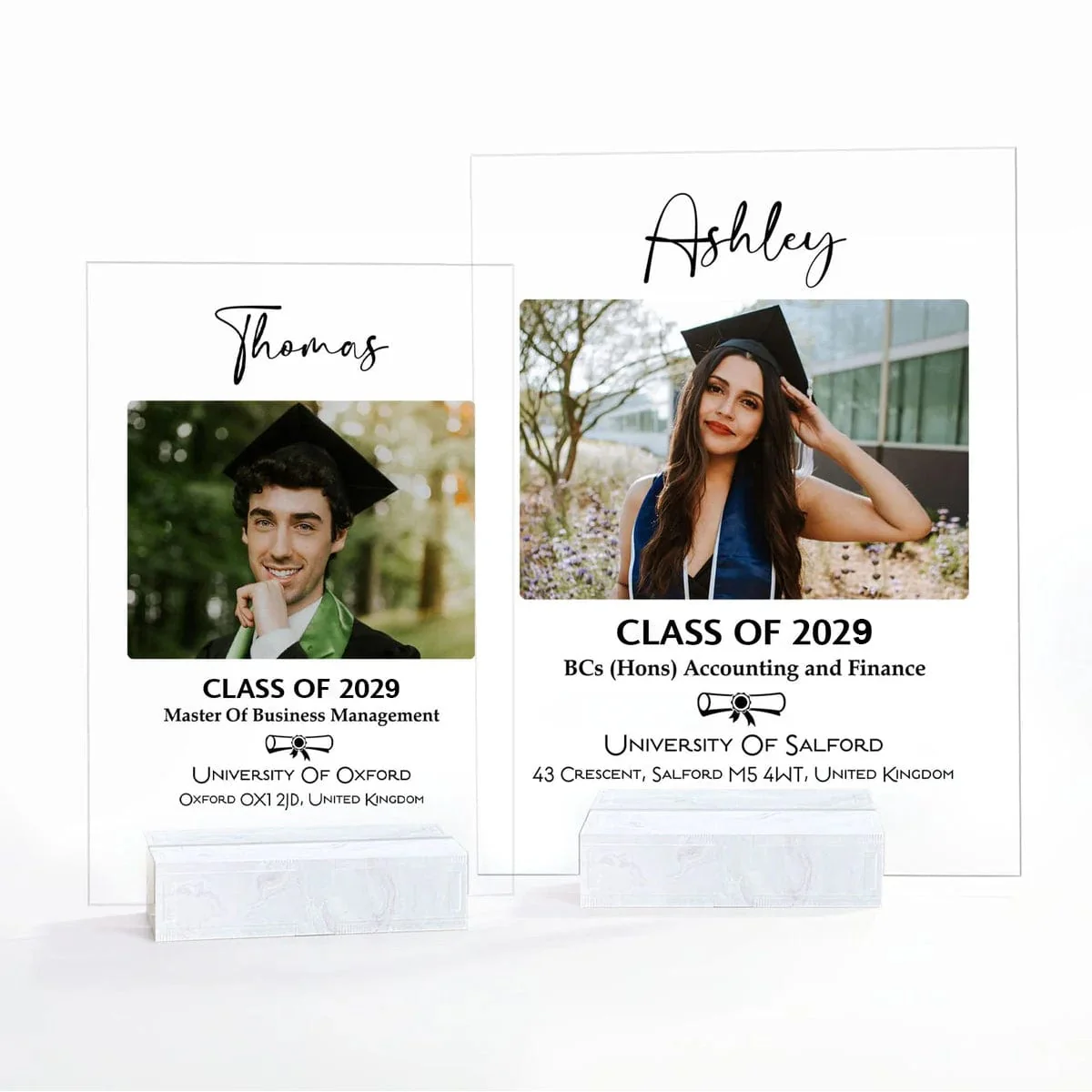 Custom Photo Graduation Gift Personalized Graduation Senior Acrylic Plaque C604 - Image 7