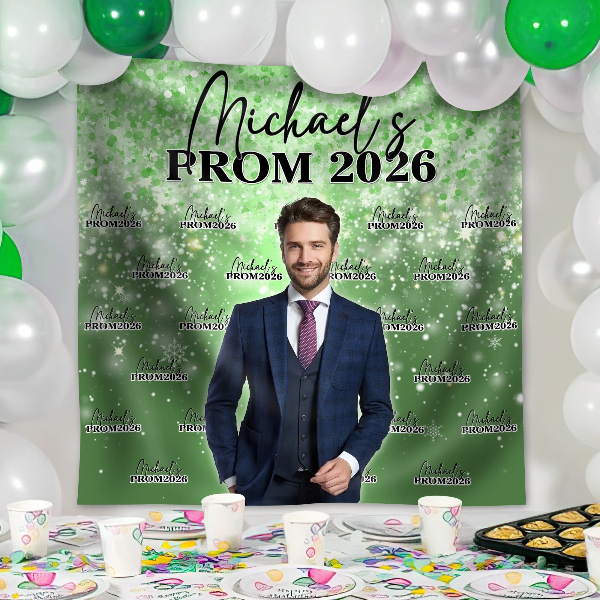 Custom Photo Prom 2024 Backdrop DM01 890865 - Image 16