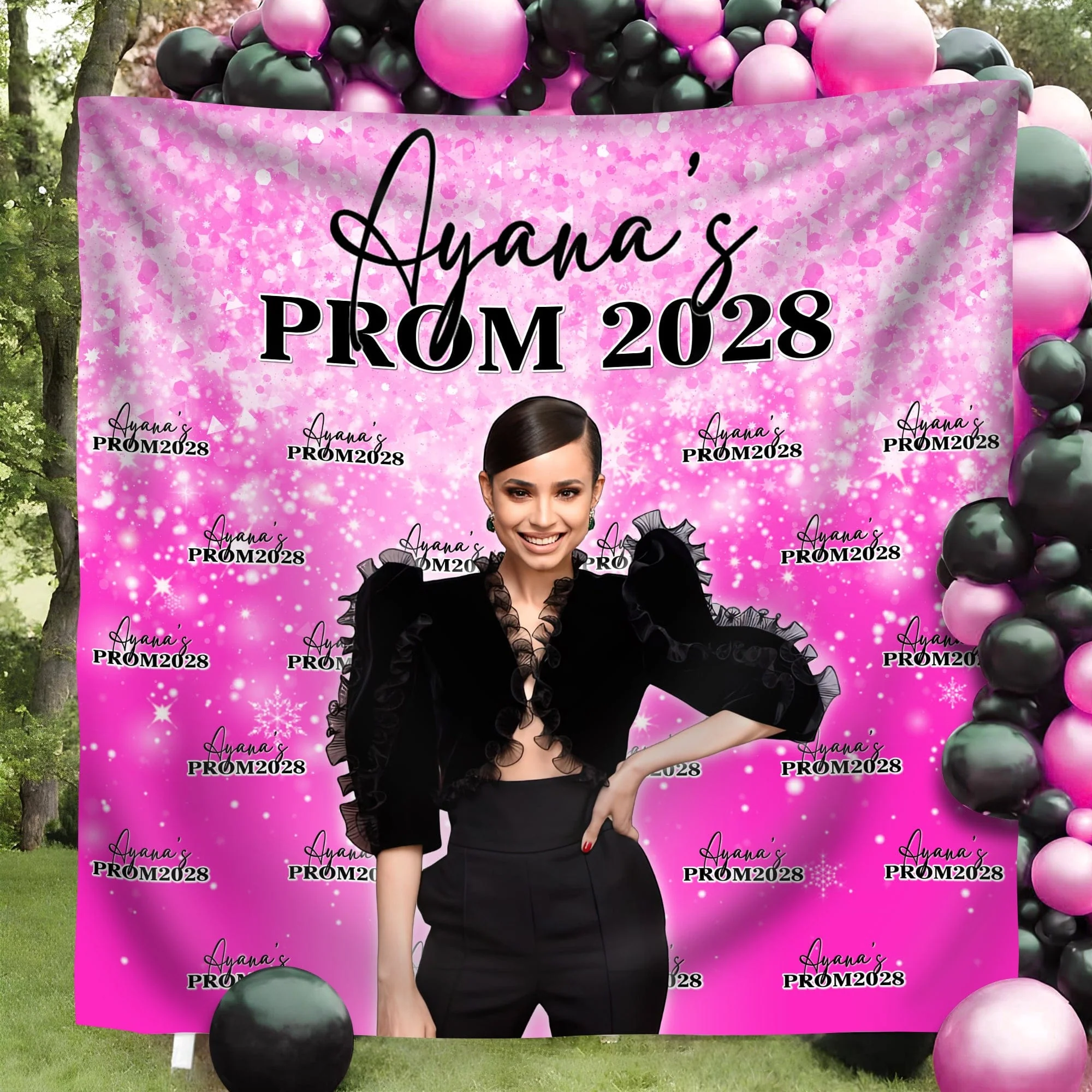 Custom Photo Prom 2024 Backdrop DM01 890865 - Image 25