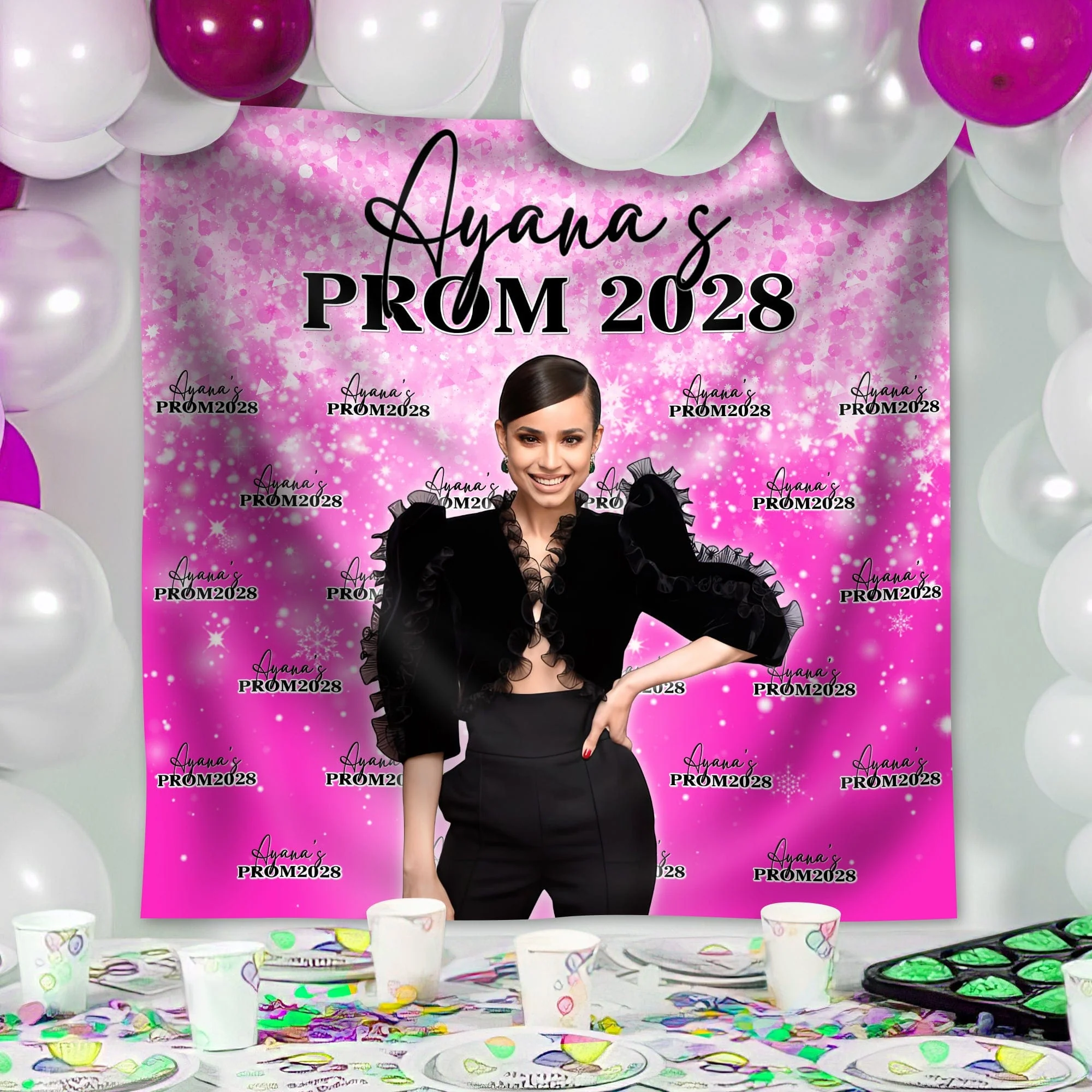 Custom Photo Prom 2024 Backdrop DM01 890865 - Image 27