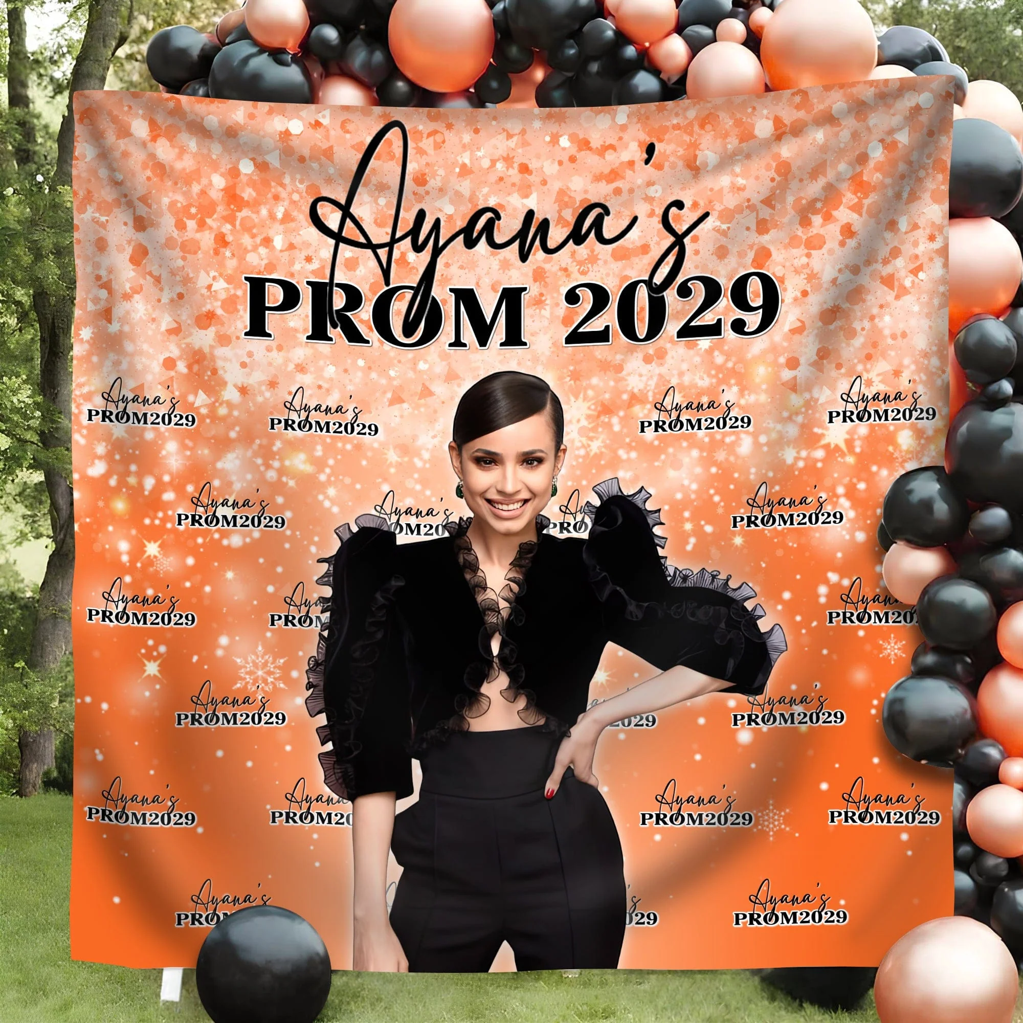 Custom Photo Prom 2024 Backdrop DM01 890865 - Image 31