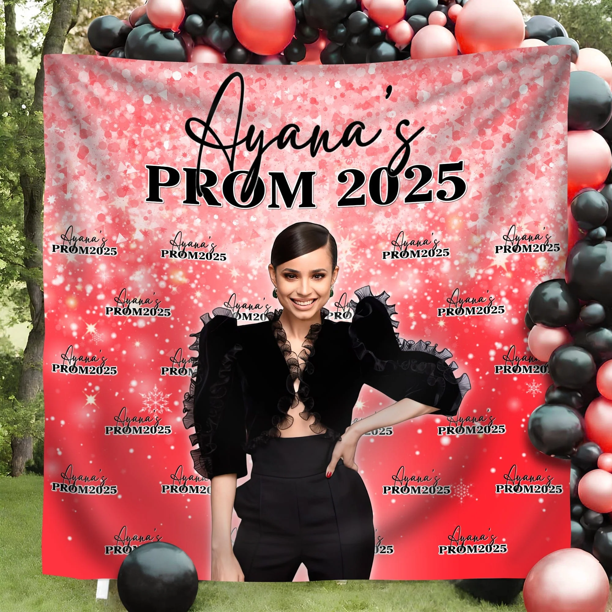 Custom Photo Prom 2024 Backdrop DM01 890865 - Image 5