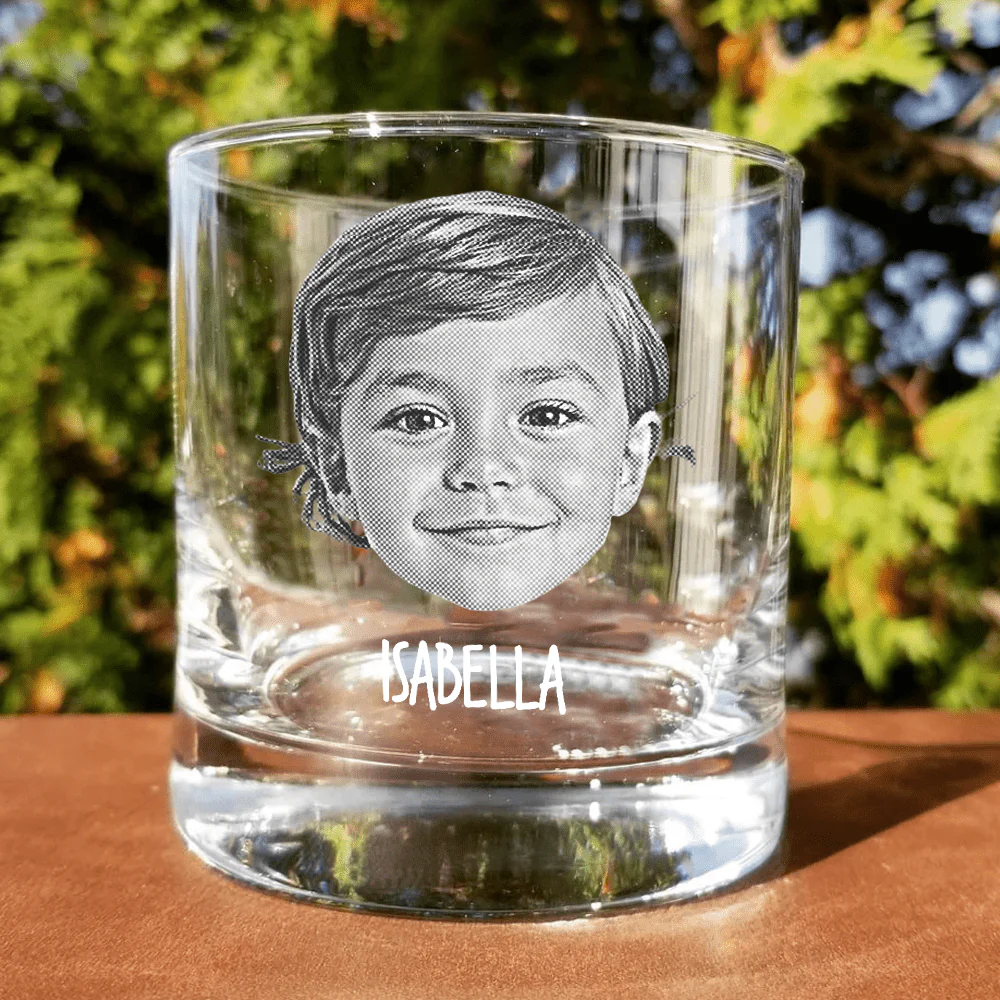 Custom Photo Thanks For Wiping My Butt And Stuff Dad Engraved Rock Glass DM01 HA75 890991 - Image 7