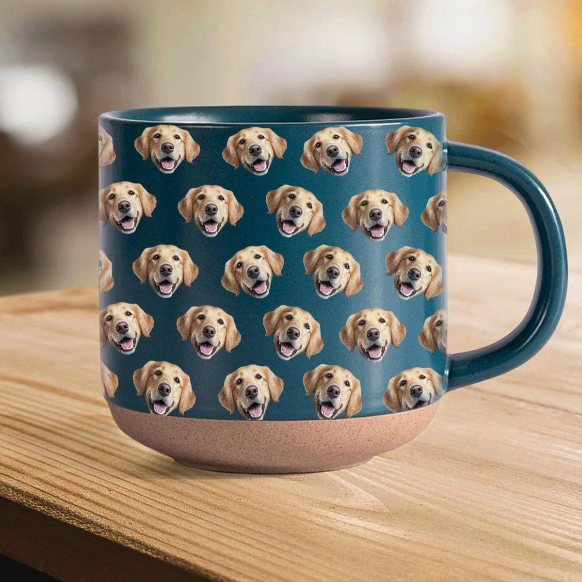 Custom Portrait Photo For Dog Cat Lover Pottery Mug TH10 892077 - Image 5