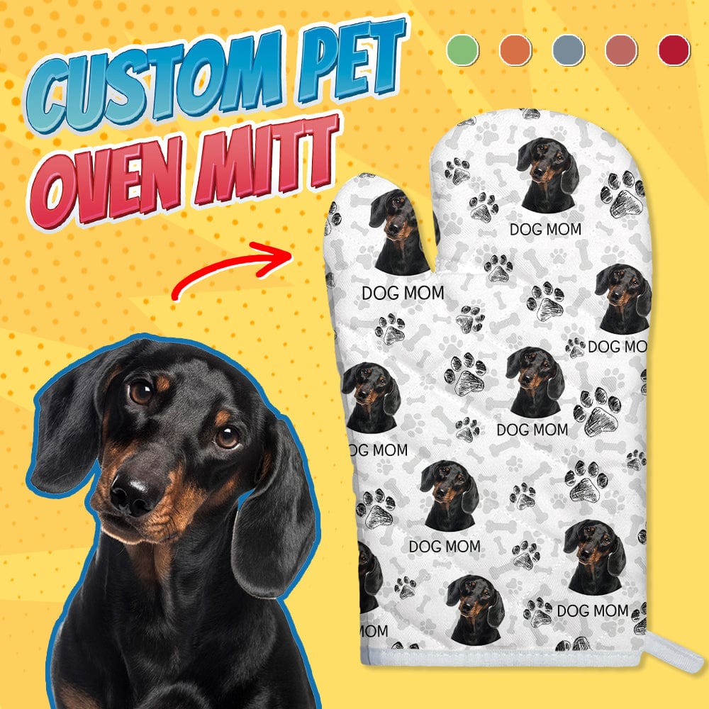 Customized Photo Dog Paw For Dog Lovers Oven Mitt DA199 889016 - Image 2