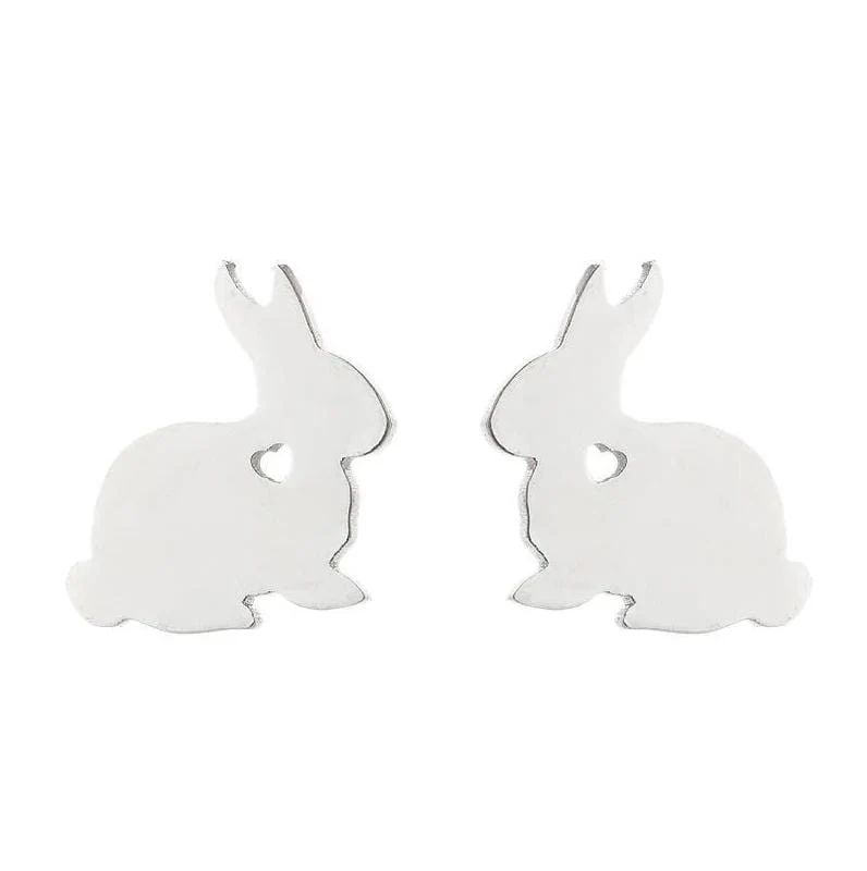 Soft clay cute animal bite earrings studs - Fun Gift Idea - Image 8
