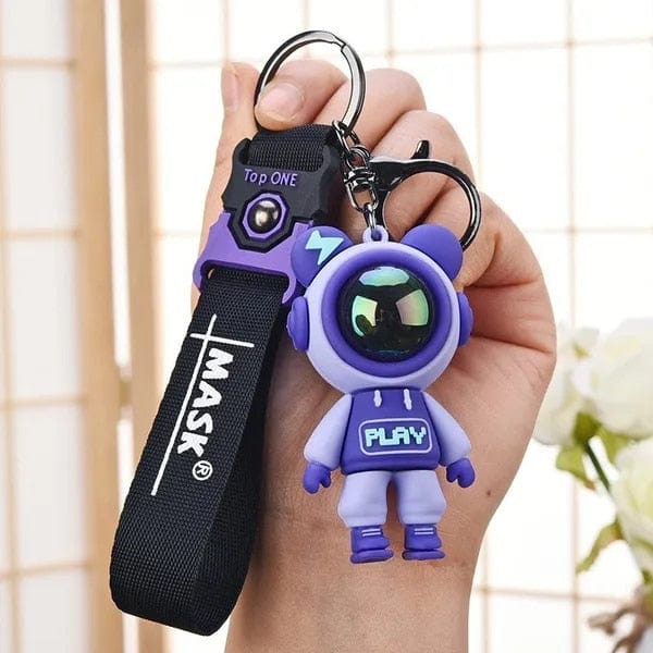 Cute Astronaut Animal Doll Keychain - Image 14