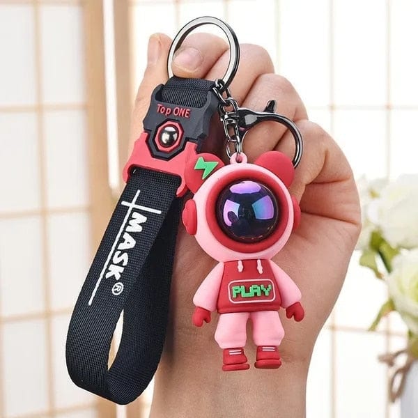 Cute Astronaut Animal Doll Keychain - Image 19