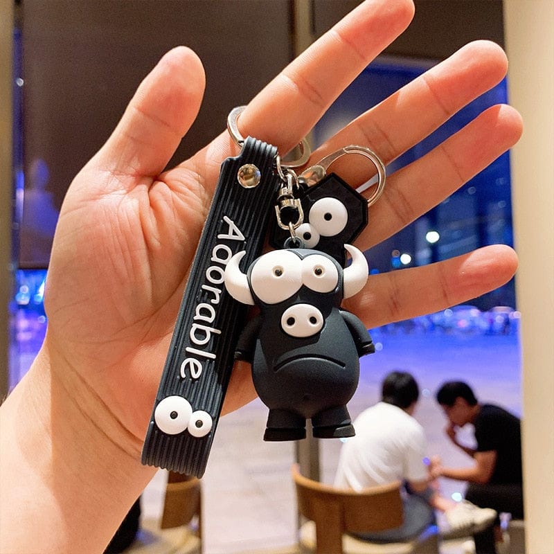 Cute Astronaut Animal Doll Keychain - Image 3