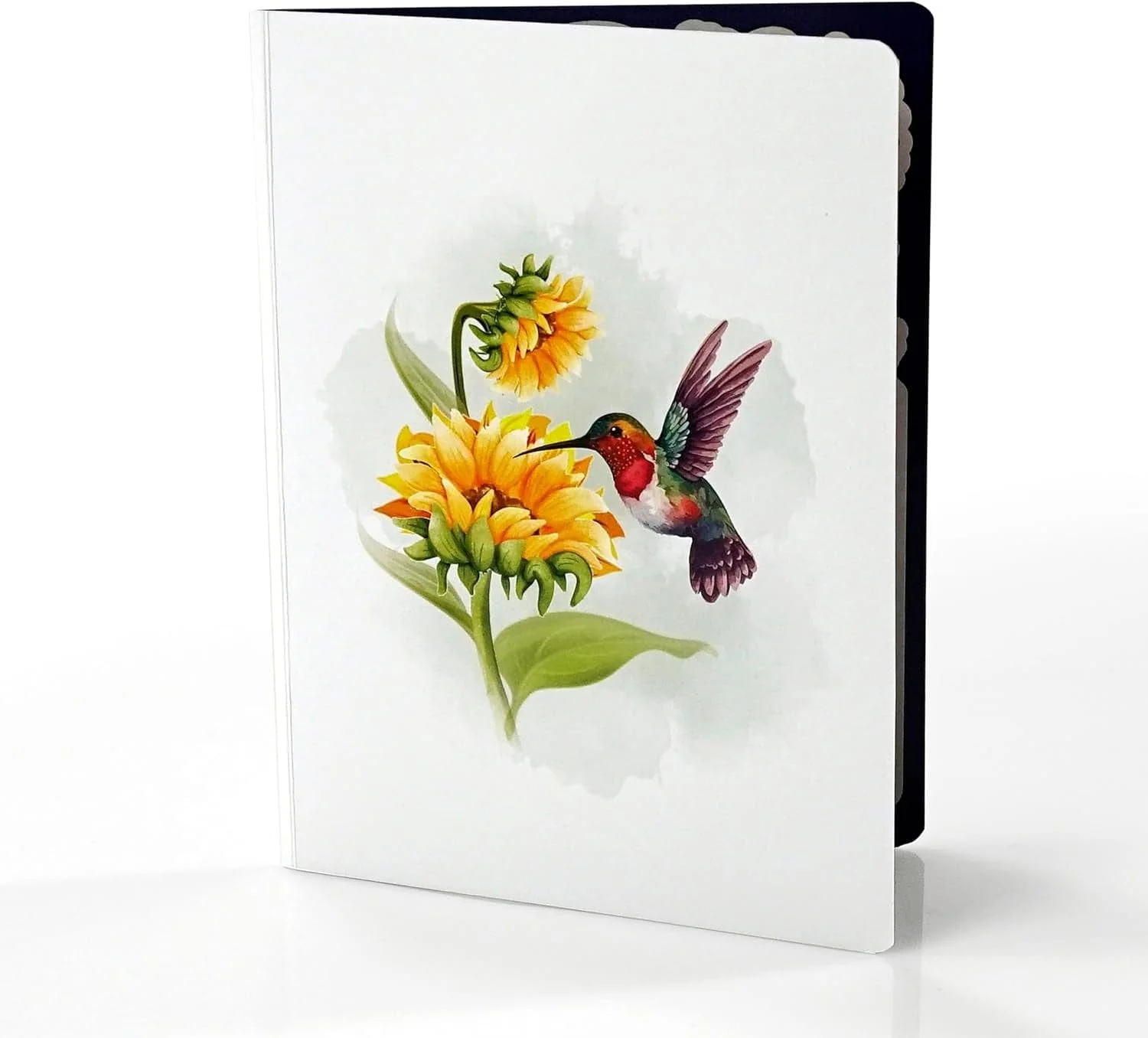 CUTPOPUP Hummingbird Birthday Card Pop Up, Mothers Day, Fathers Day, 3D Popup Greeting Card, Birthday Card for Women (Hummingbird Sunflower) - Image 4