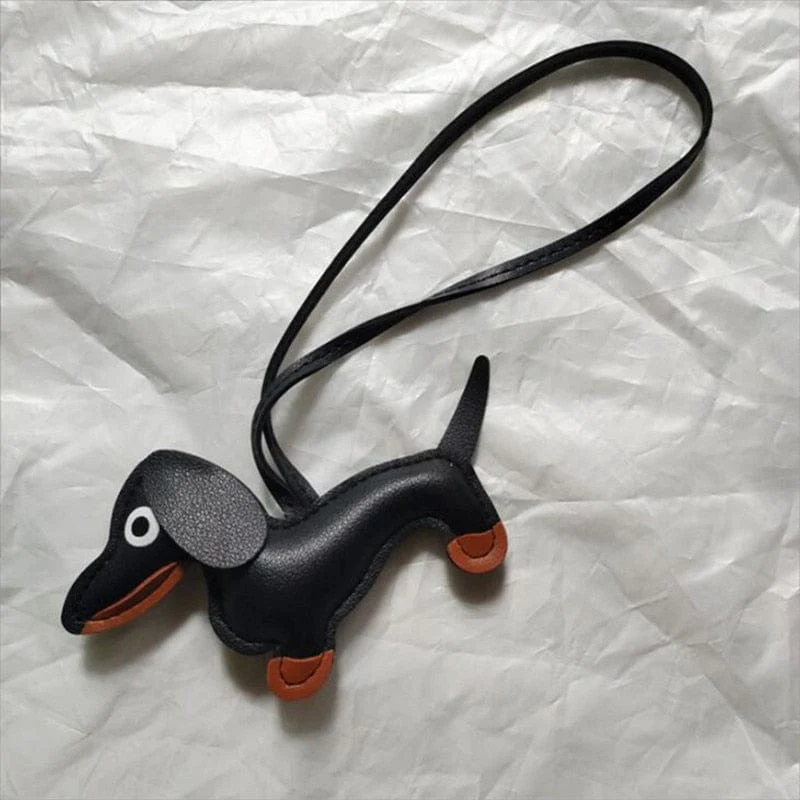 Dachshund PU Leather Dog Keychains - Image 13