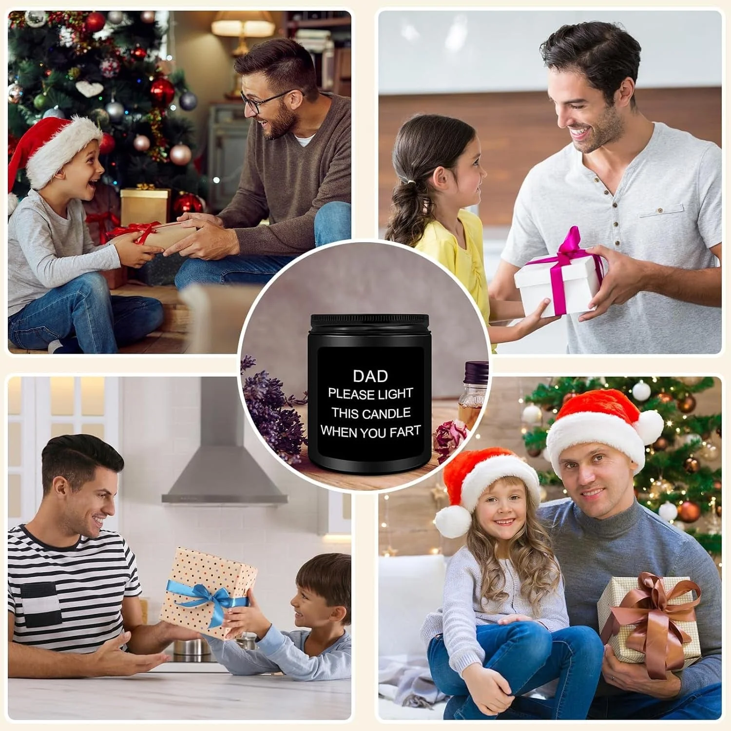 Dad Birthday Gift, Fathers Day Birthday Gifts for Dad, Sandalwood Scented Candle Gifts for Men - Image 6