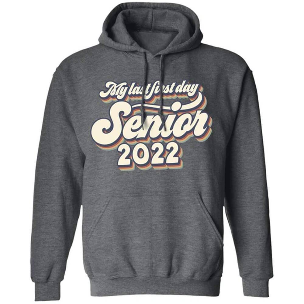 My Last First Day Senior 2022 Retro Shirt - Image 4