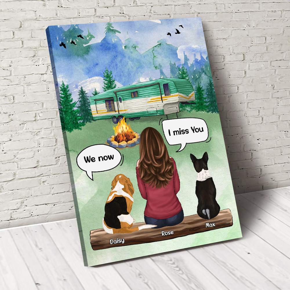 I Still Talk About You Dog Canvas, HN590 - Image 2