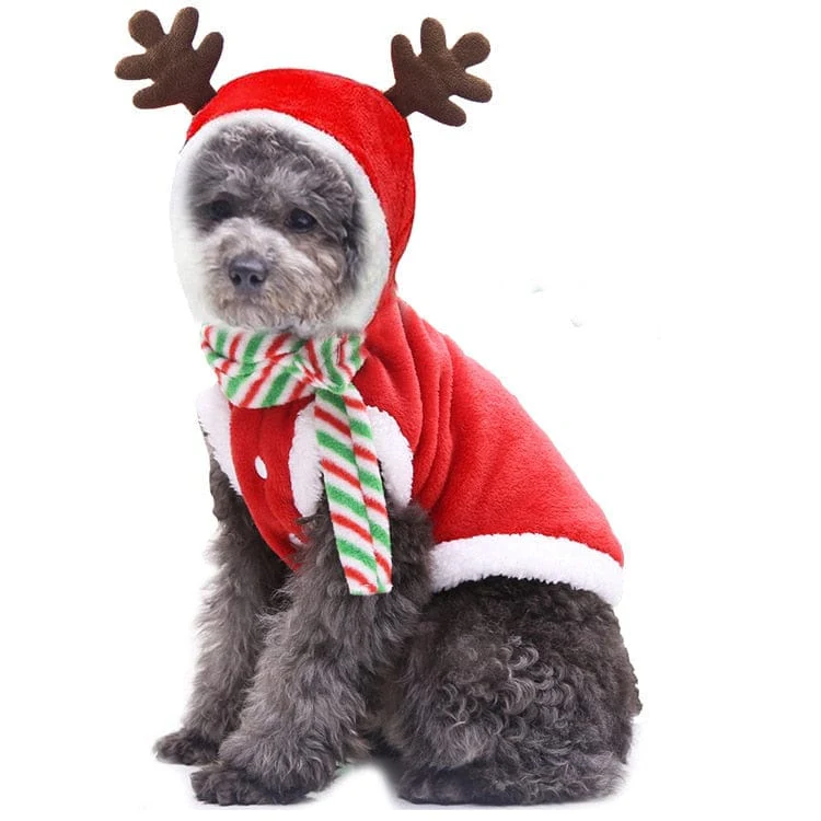 Dog Christmas Clothes Winter Warm Pet Clothes - Image 15