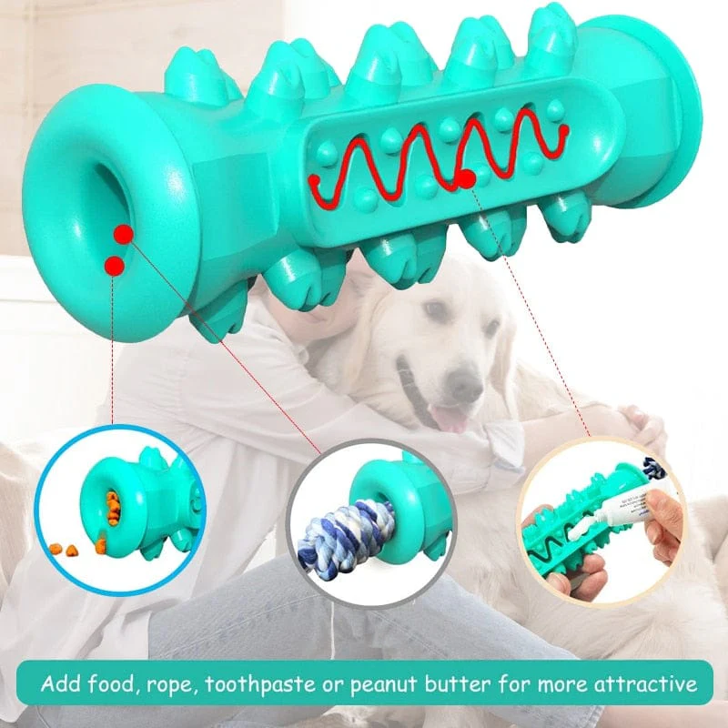 Safe Puppy Dental Care Soft Pet Toothbrush Toys Chew Cleaning Teeth - Image 3