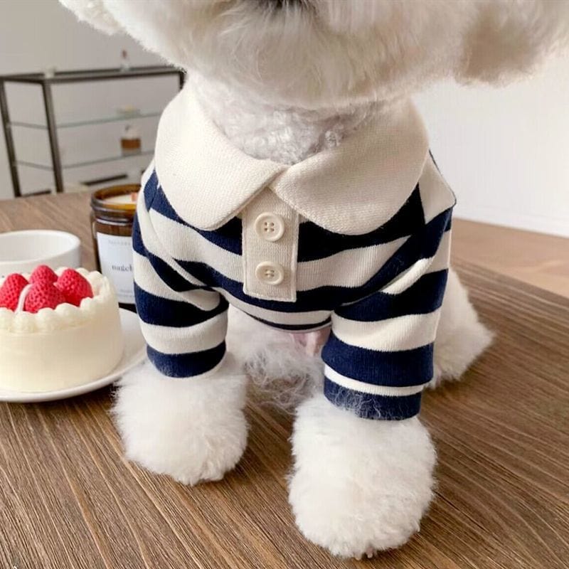 Dog Polo Shirt Soft Pullover Suit for Puppy - Image 2