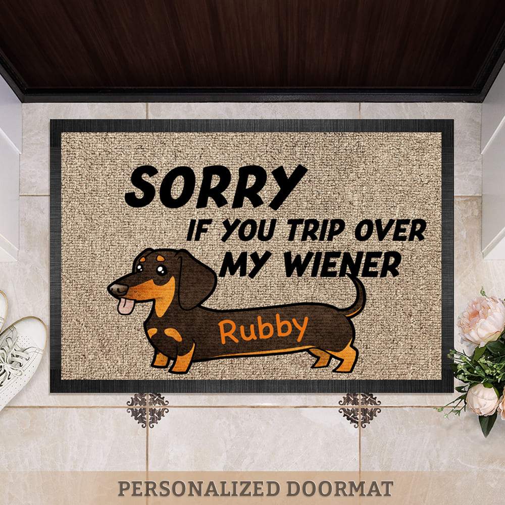 Sorry If You Trip Over My Wiener Dog Doormat, HN590