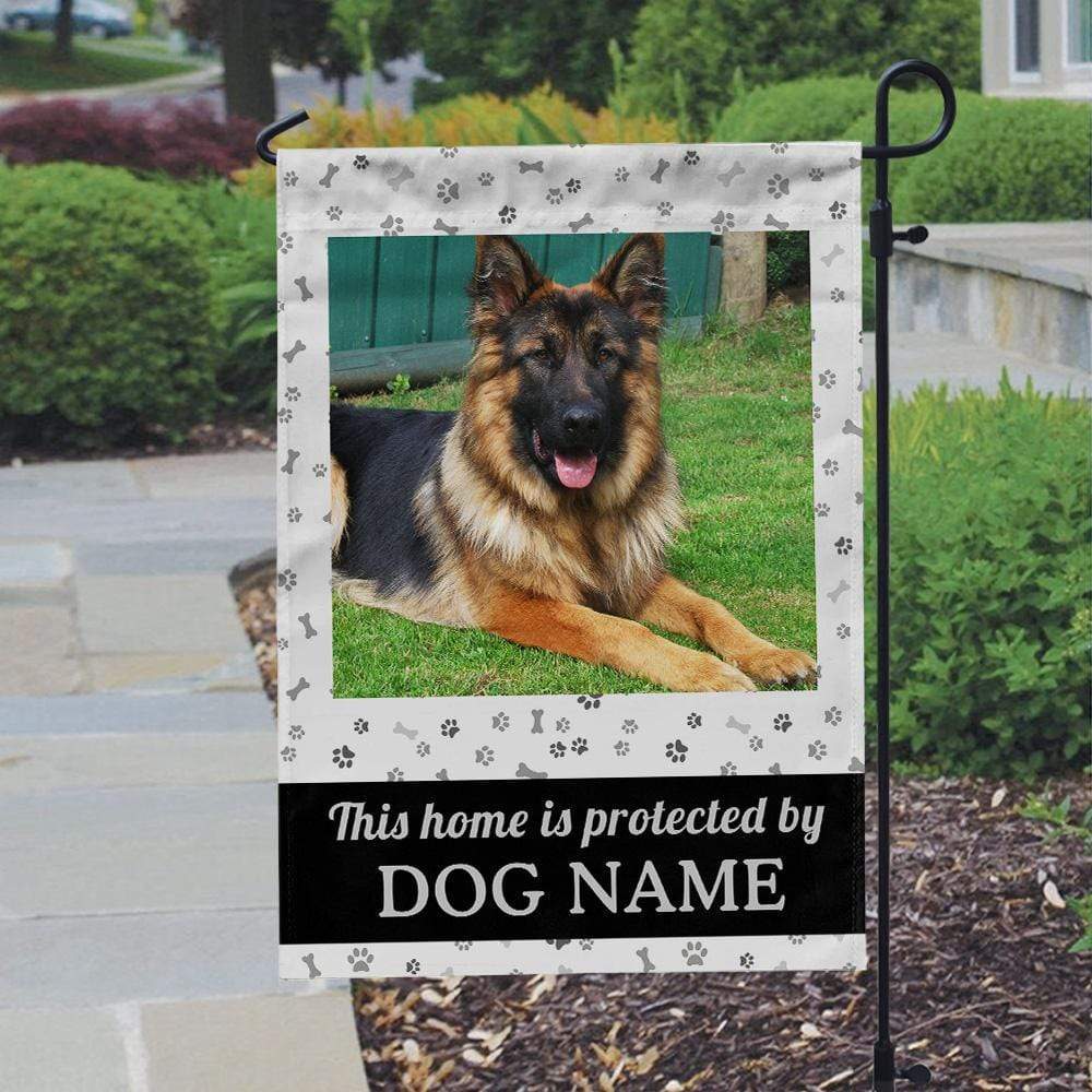 This Home Is Protected By Dog Flag, HN590