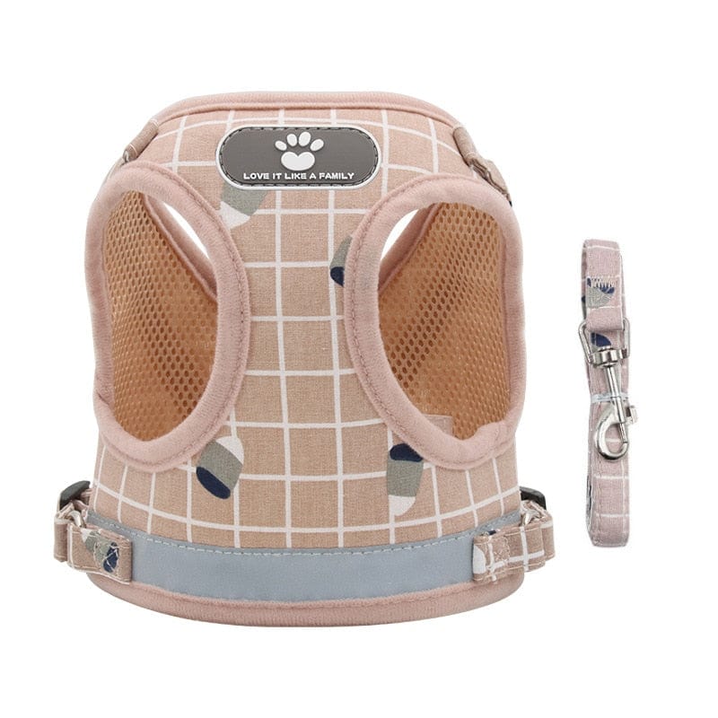 Adjustable Small Dog Cat Vest Harnesses Leash - Image 4