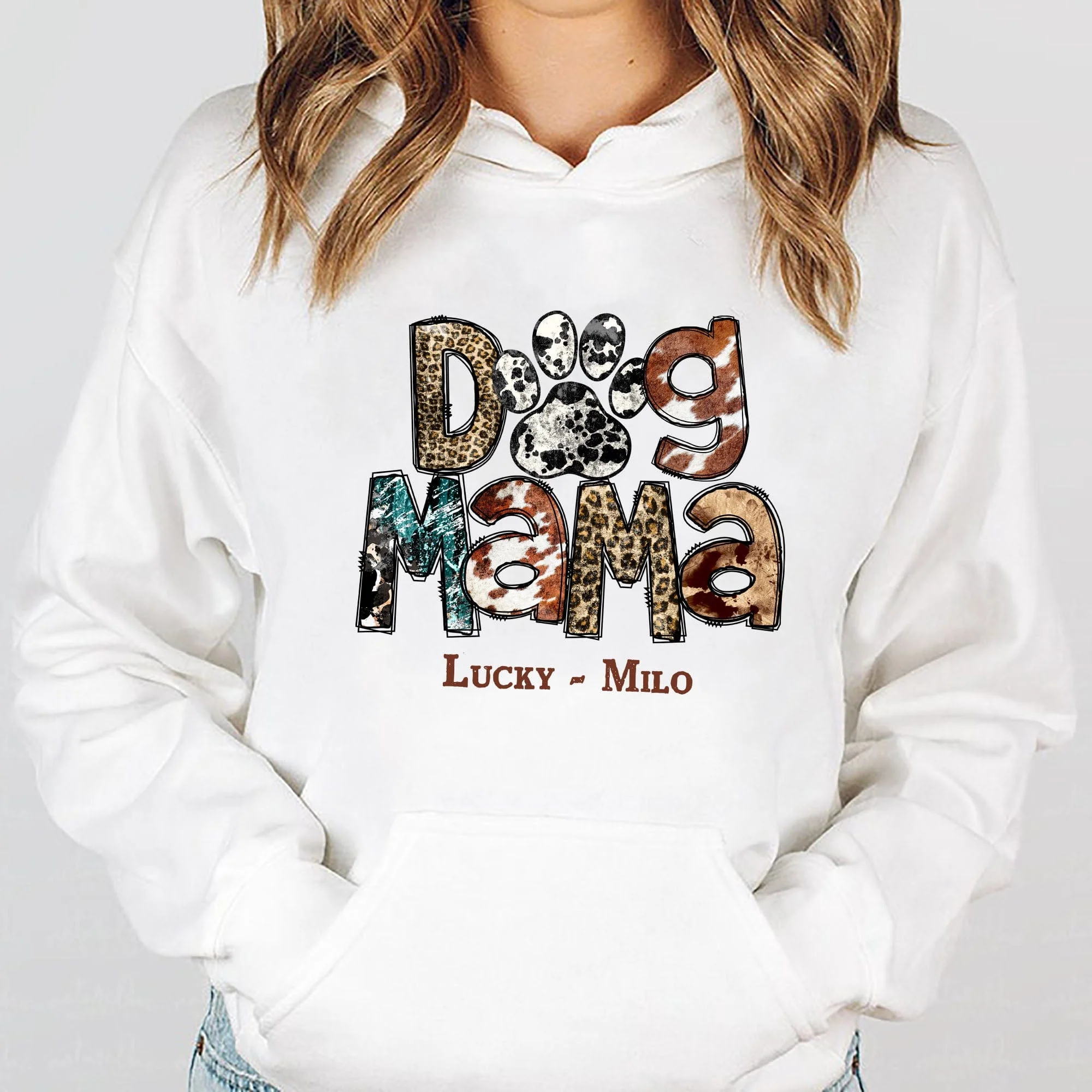 Dog Mama Custom Shirt C218 - Image 3