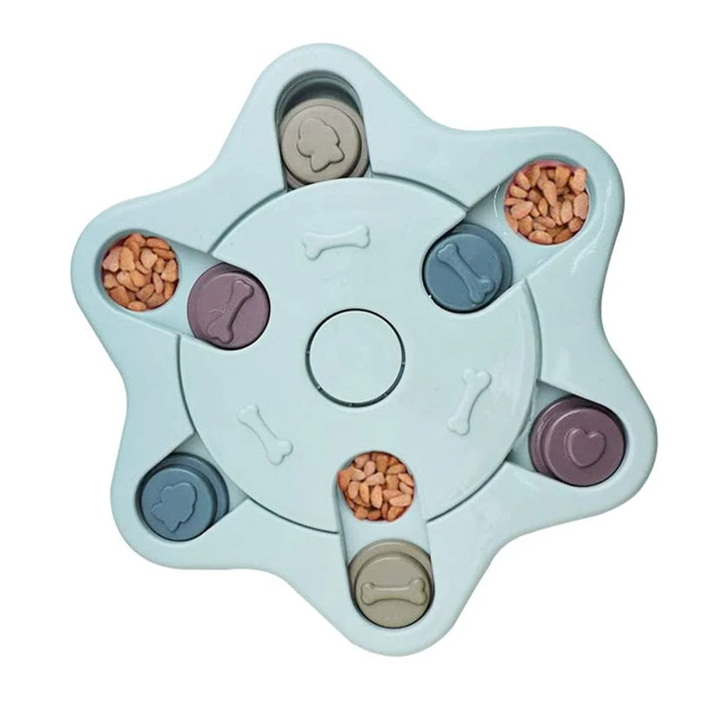 IQ Training Mental Enrichment Dog Treat Slow Feeeder Puzzle - Image 15