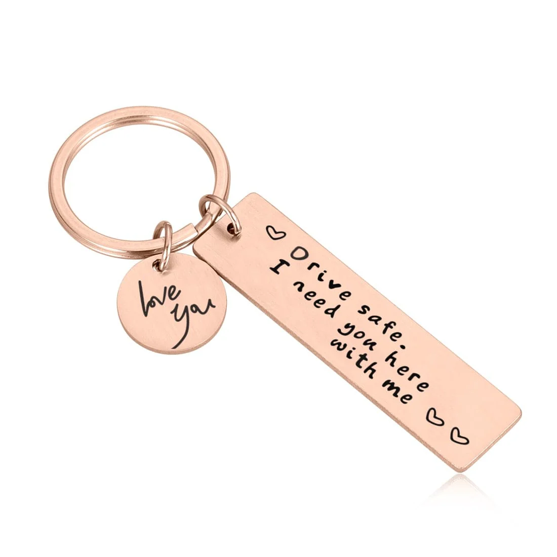 Drive Safe Keychain Lettering Boyfriend Husband Key Chain - Image 7
