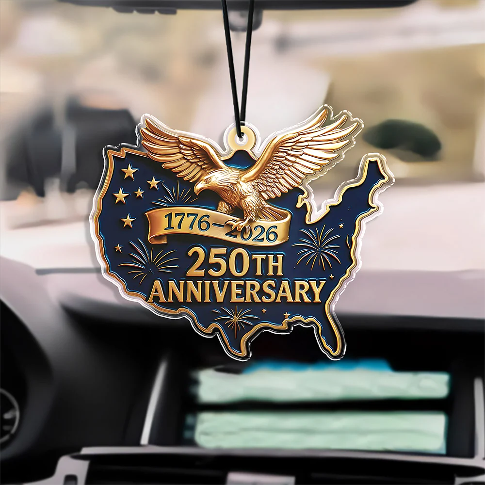 1776 - 2026 250th Anniversary Car Hanging Ornament TH10 898353 - Image 3