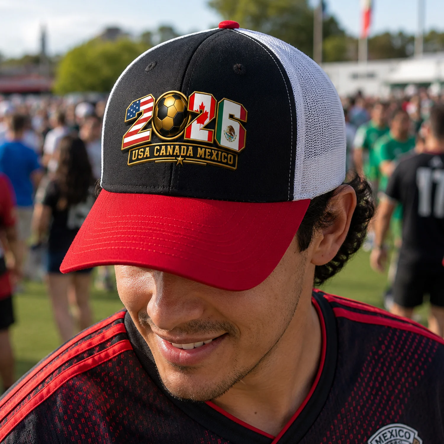 2026 US Canada Mexico Trucker Hat TH10 170379 - Image 4