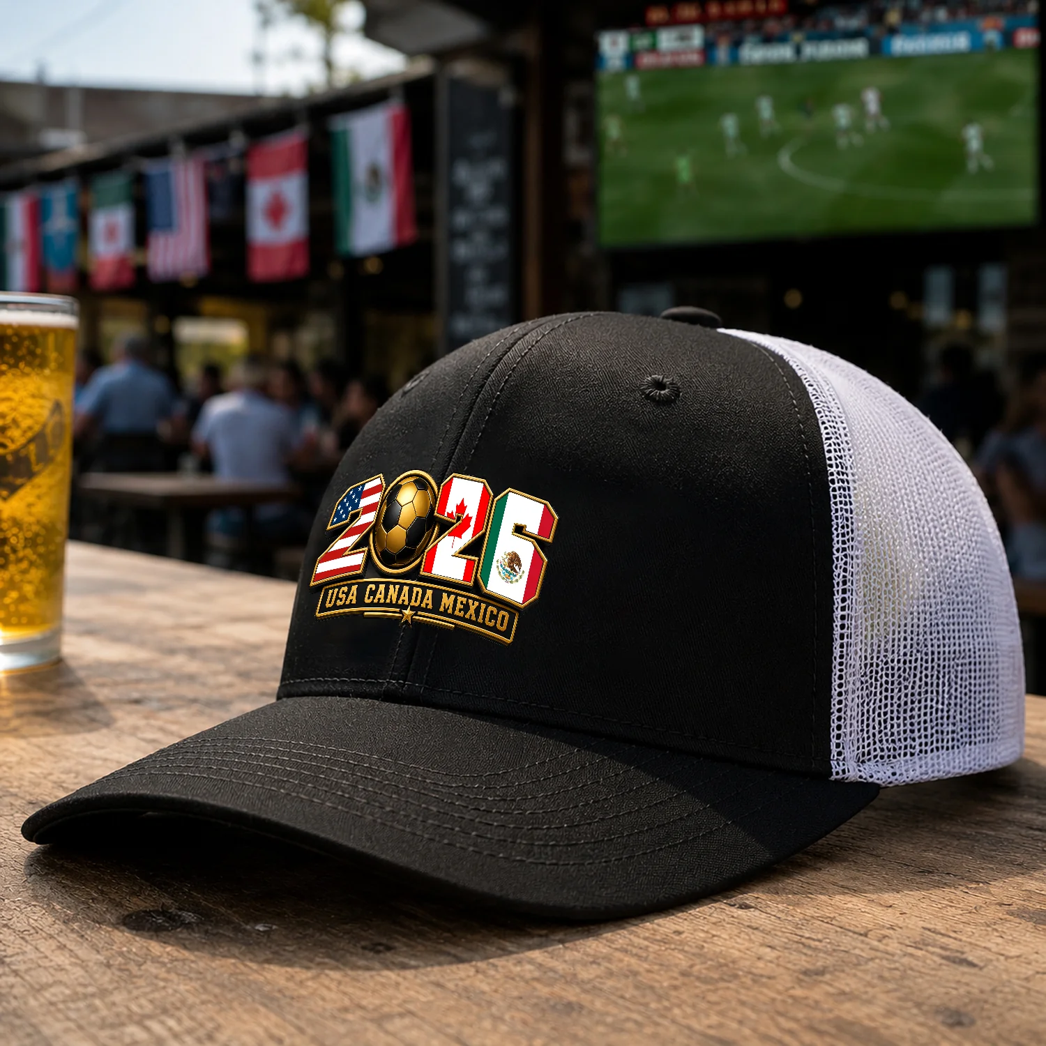 2026 US Canada Mexico Trucker Hat TH10 170379 - Image 6