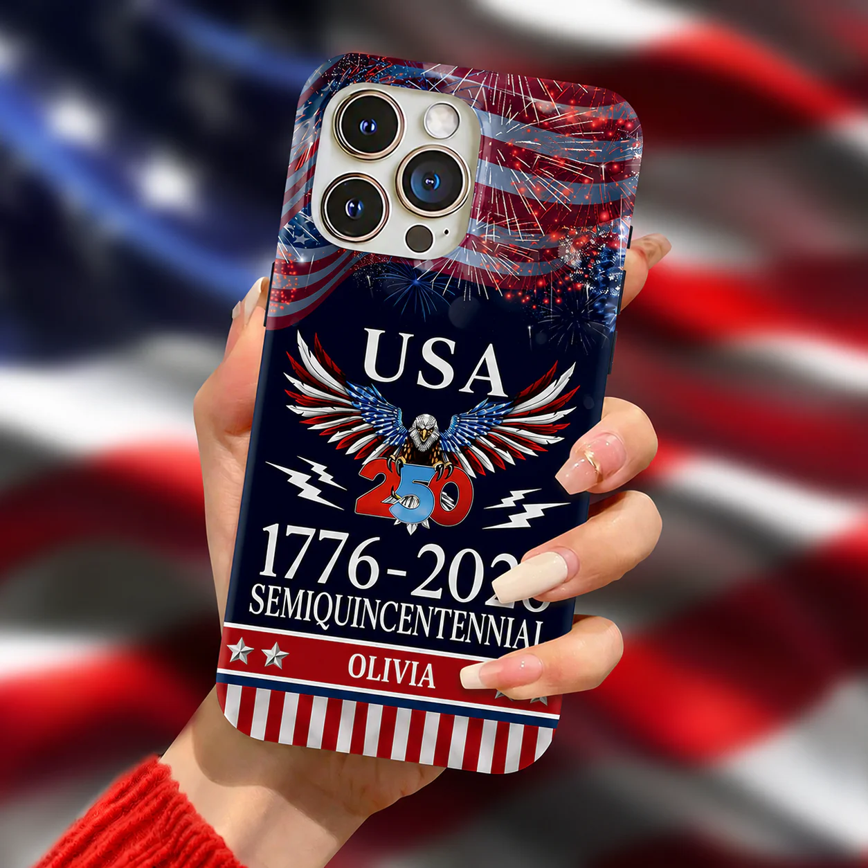 250 Years America Semiquincentennial Phone Case TH10 898607 - Image 2