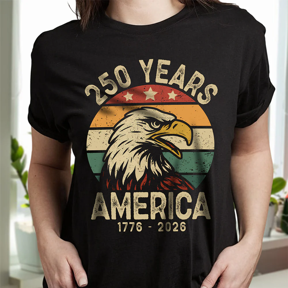 250 Years Of America Dark Shirt TH10 894613 - Image 2
