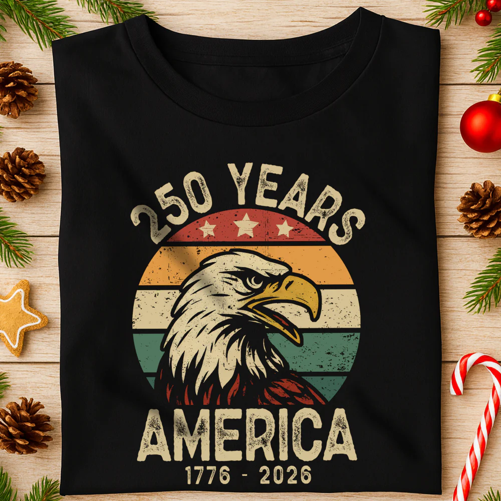 250 Years Of America Dark Shirt TH10 894613 - Image 4