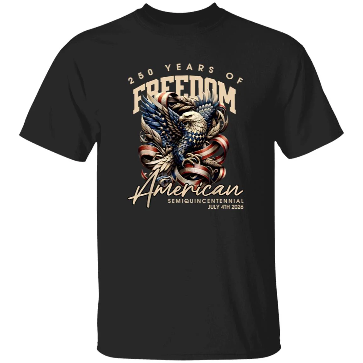 250 Years Of Freedom American Dark Shirt TH10 894535 - Image 14