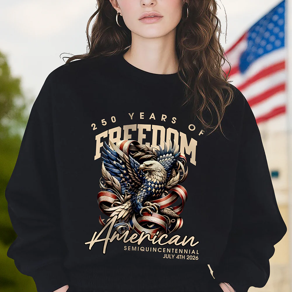 250 Years Of Freedom American Dark Shirt TH10 894535 - Image 4