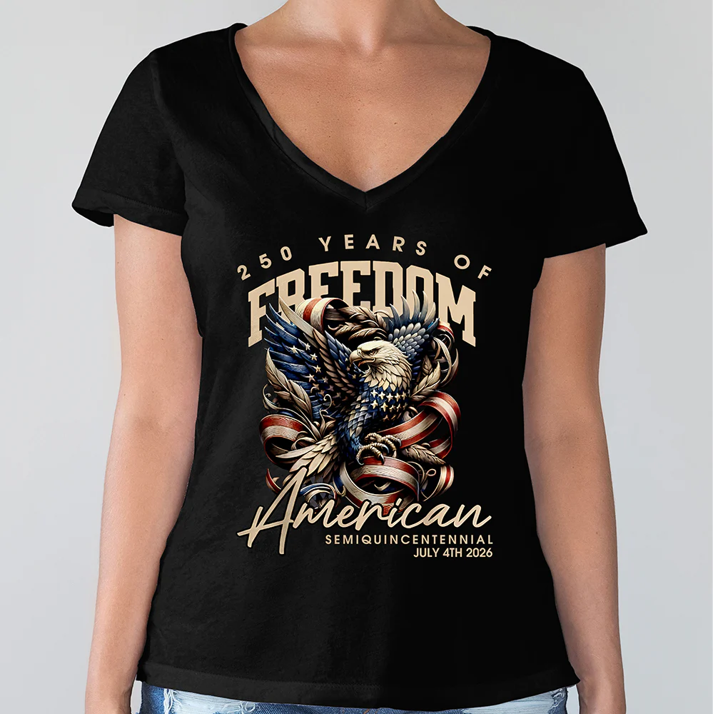 250 Years Of Freedom American Dark Shirt TH10 894535 - Image 7