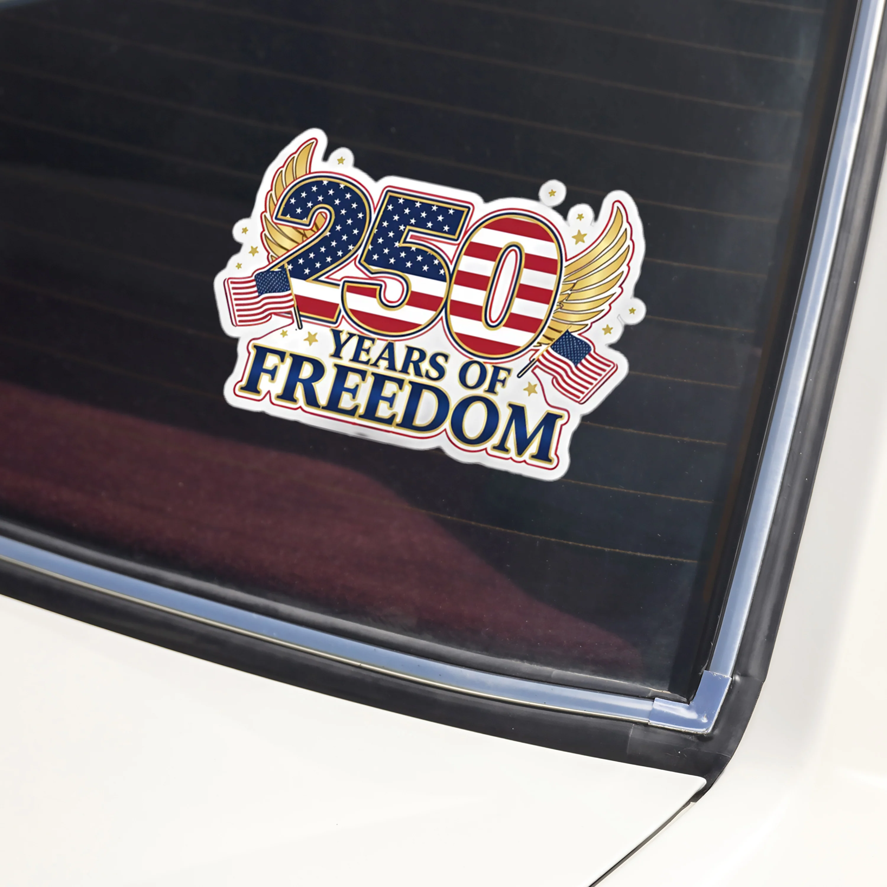 250 Years Of Freedom Car Window Decal Sticker TH10 896751 - Image 3