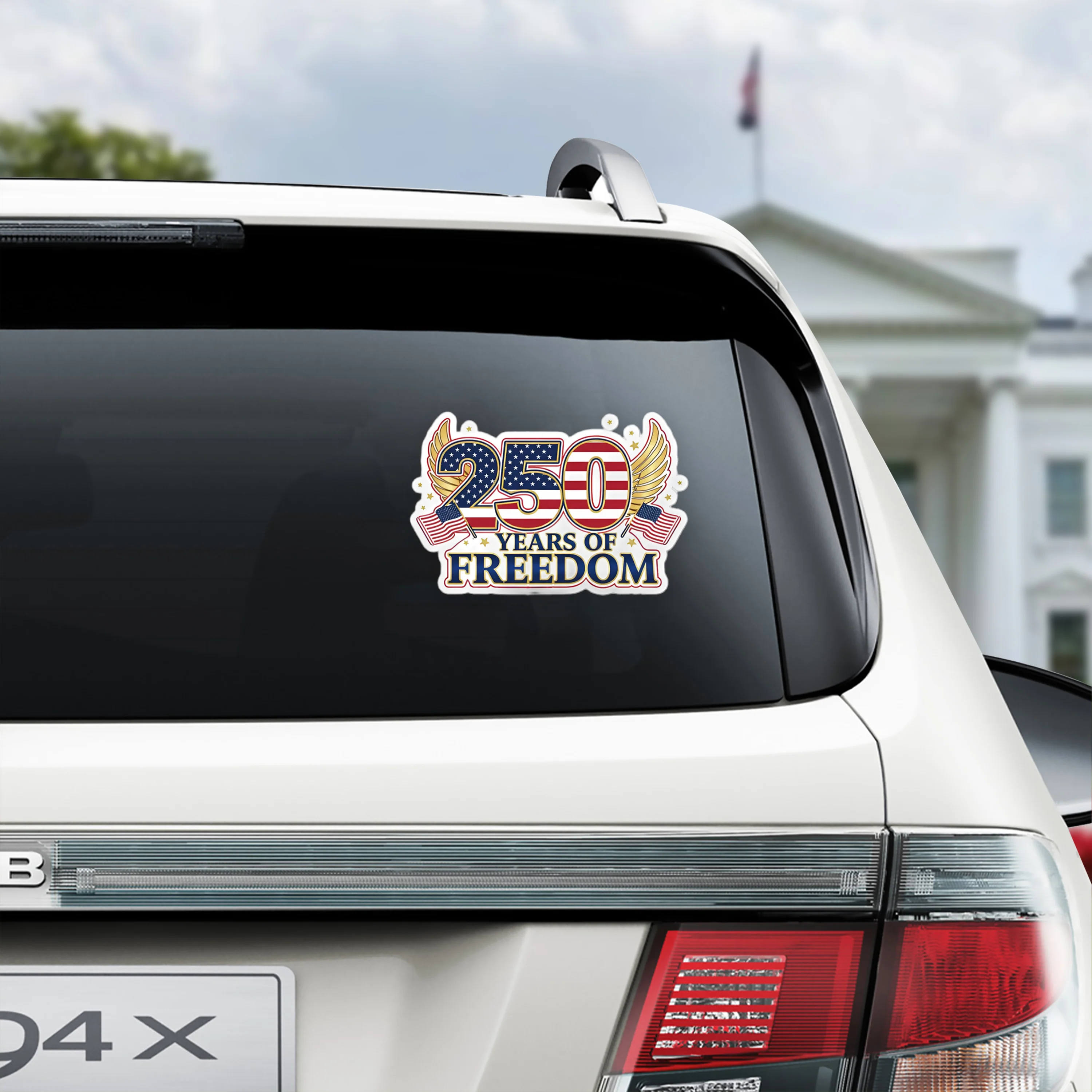 250 Years Of Freedom Car Window Decal Sticker TH10 896751 - Image 4