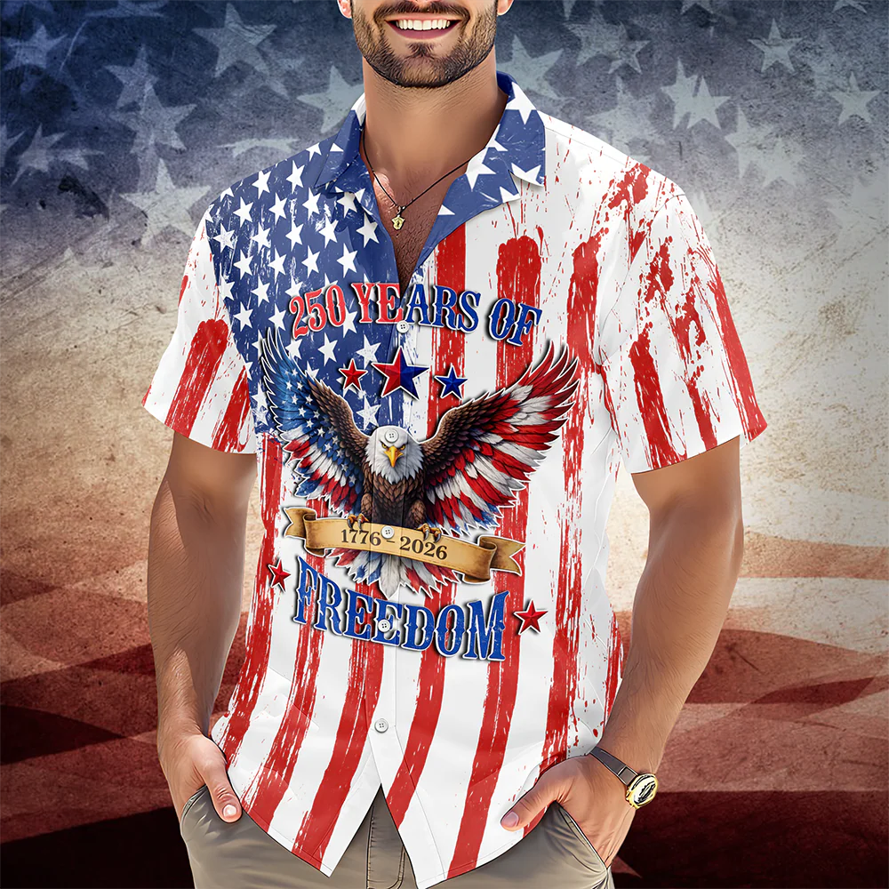 250 Years Of Freedom Hawaii Shirt TH10 898977 - Image 3